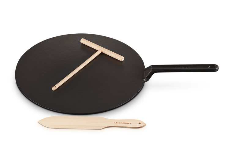 Le Creuset Große Crêpespfanne aus Gusseisen Hotsell