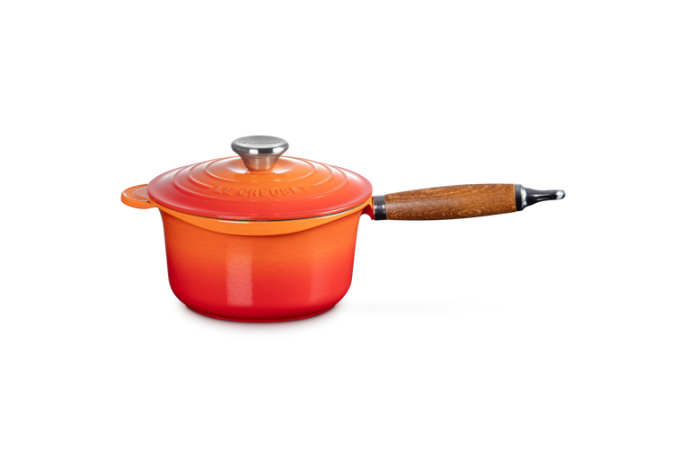 Le Creuset Profitopf mit Holzgriff aus Gusseisen