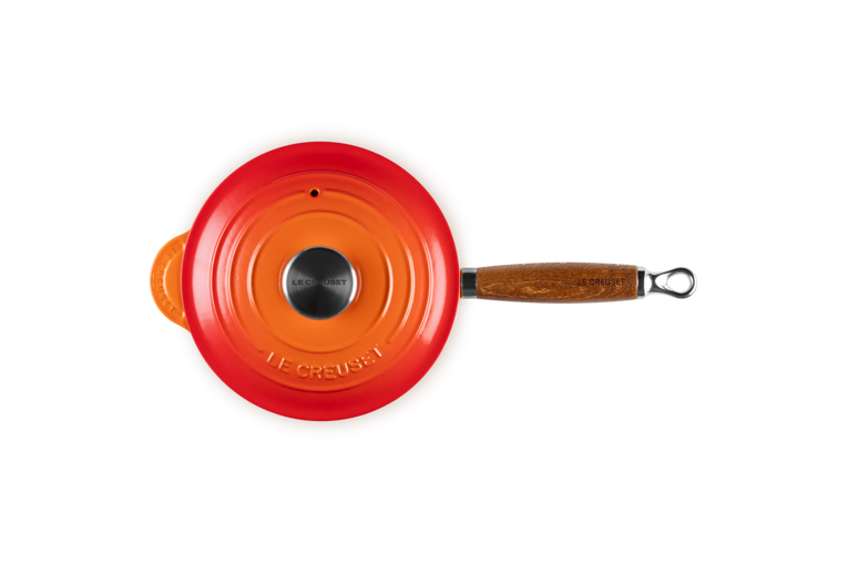 Le Creuset Profitopf mit Holzgriff aus Gusseisen Schlussverkauf