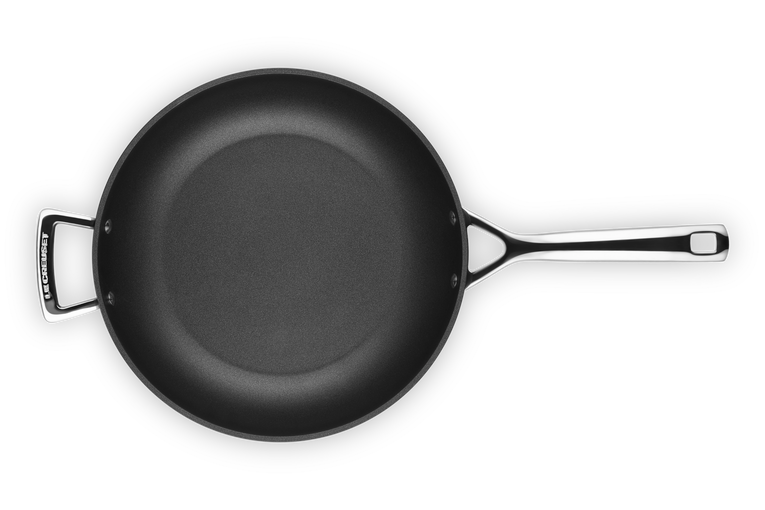 Le Creuset Aluminium-Antihaft hohe Pfanne mit Gegengriff Limitierter Zeitrabatt