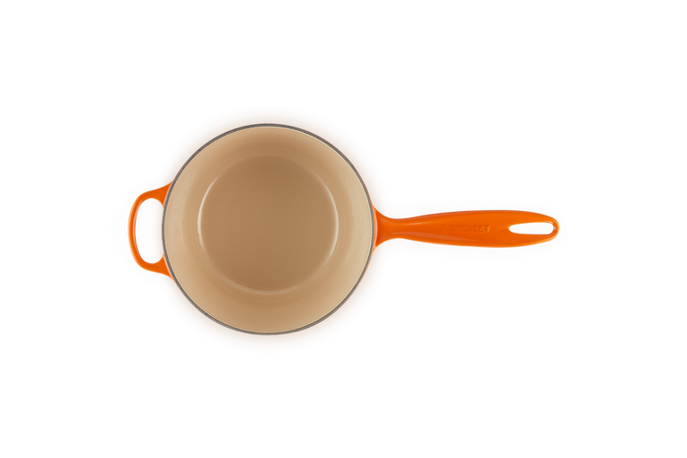 Le Creuset Stielkasserolle aus Gusseisen Fabrik Onlineshop