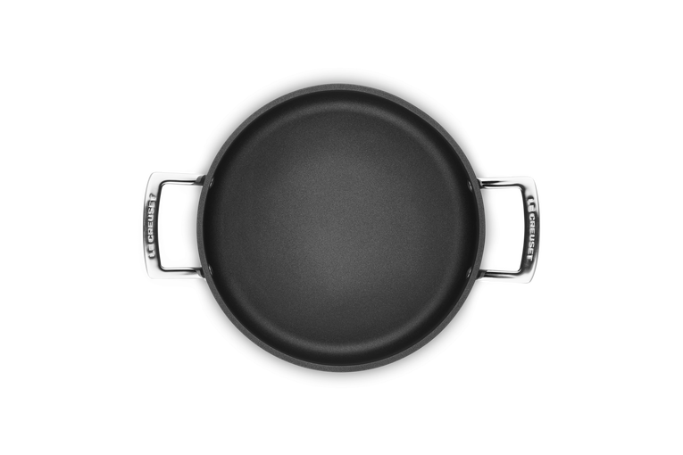 Le Creuset Aluminium-Antihaft Schmorpfanne mit Glasdeckel Fabrikpreis