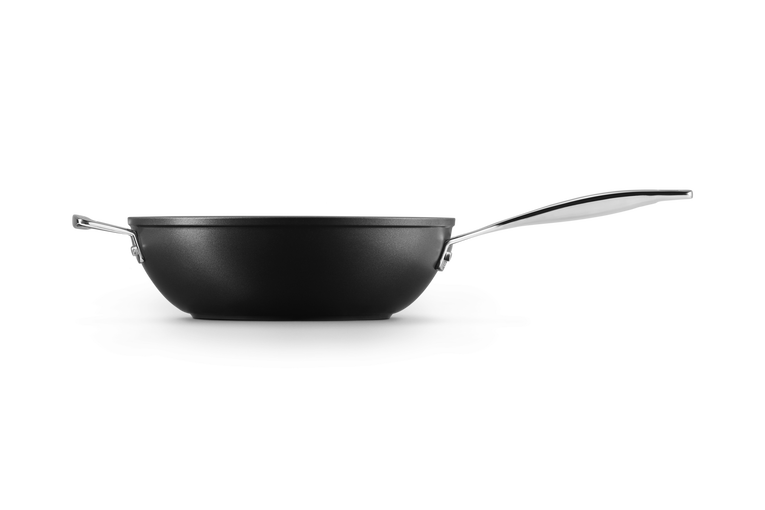 Le Creuset Aluminium-Antihaft Wok-Pfanne mit Gegengriff Sonderangebot
