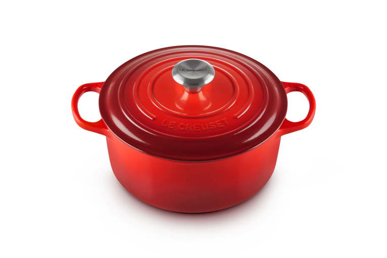 Le Creuset Runder Bräter aus Gusseisen Exklusivangebot