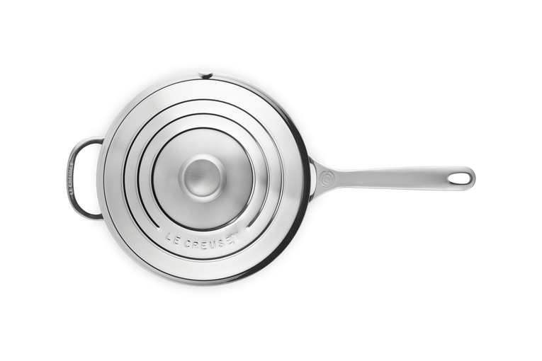 Le Creuset Antihaftbeschichtete Sautépfanne mit Gegengriff aus 3-ply PLUS Edelstahl Black Friday