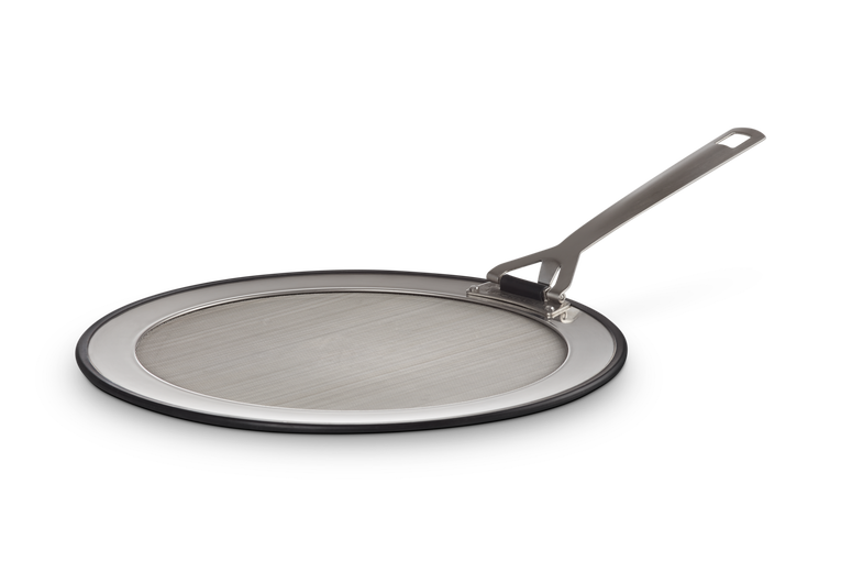 Le Creuset Pfannen-Spritzschutz aus Edelstahl