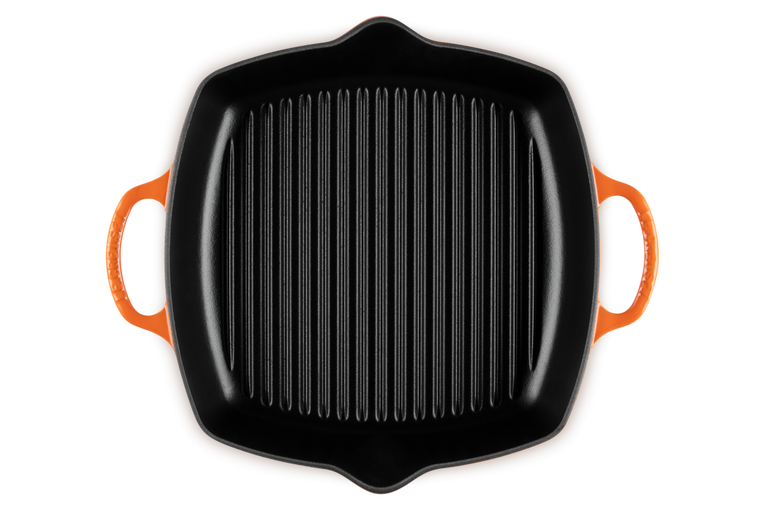 Le Creuset Hohe quadratische Grillpfanne aus Gusseisen Weihnachtsangebot