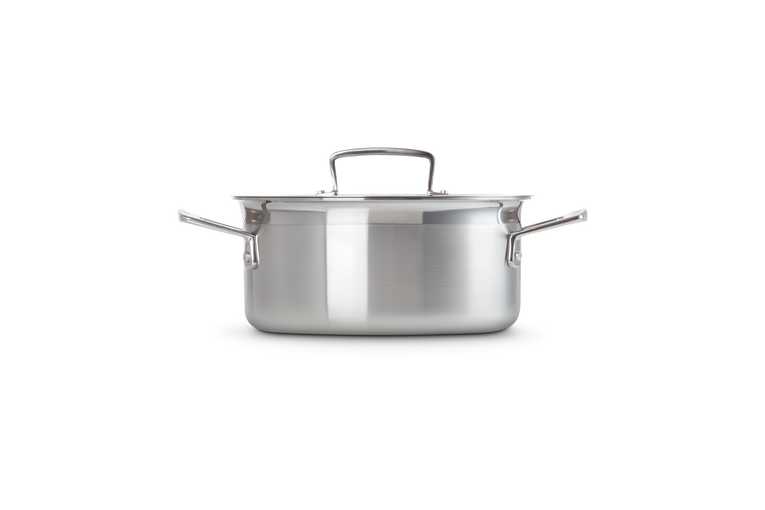 Le Creuset Bratentopf aus 3-ply Edelstahl Top Angebot