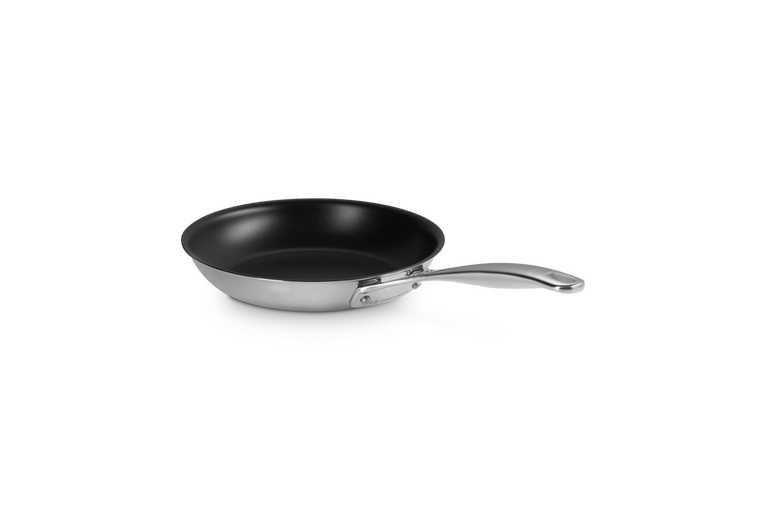 Le Creuset Antihaftbeschichtete flache Pfanne aus 3-ply PLUS Edelstahl Zeitlich begrenztes Angebot