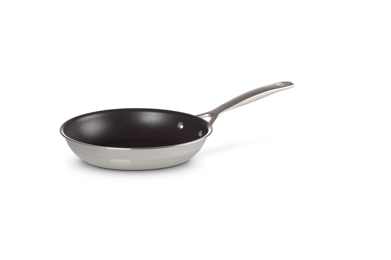 Le Creuset Antihaftbeschichtete Bratpfanne aus 3-ply Edelstahl Räumungsverkauf