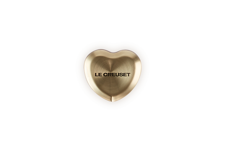 Le Creuset Hellgoldfarbener Herzknopf Letzte 3 Tage
