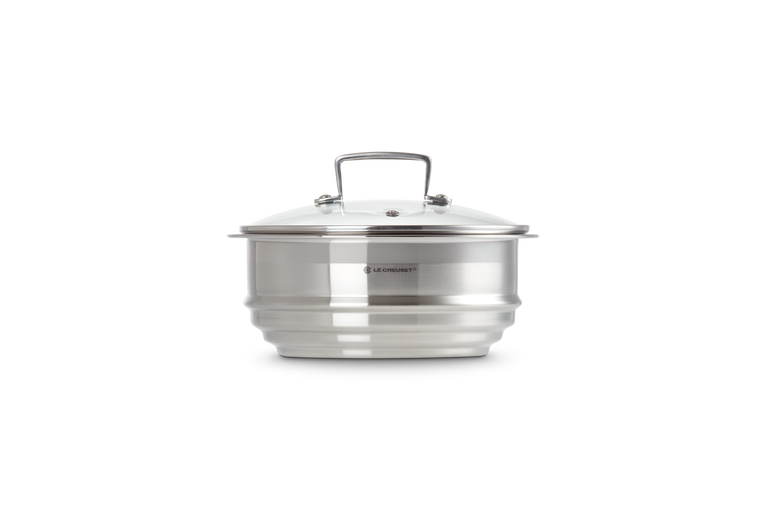 Le Creuset Multi-Dämpfeinsatz aus Edelstahl Discount Store für neue Produkte