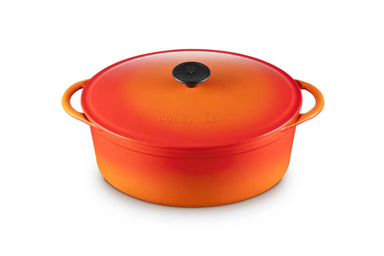 Le Creuset Ovaler Bräter Cousances aus Gusseisen Super Rabatt