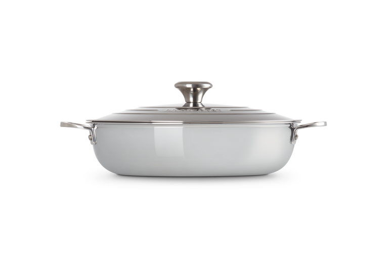 Le Creuset Unbeschichtete Profipfanne aus 3-ply PLUS Edelstahl Black Friday Preise