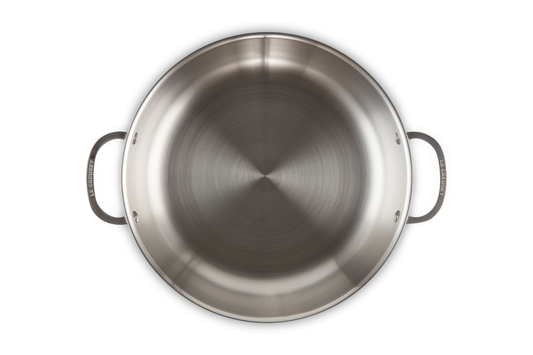 Le Creuset Unbeschichtete Profipfanne aus 3-ply PLUS Edelstahl Black Friday Preise