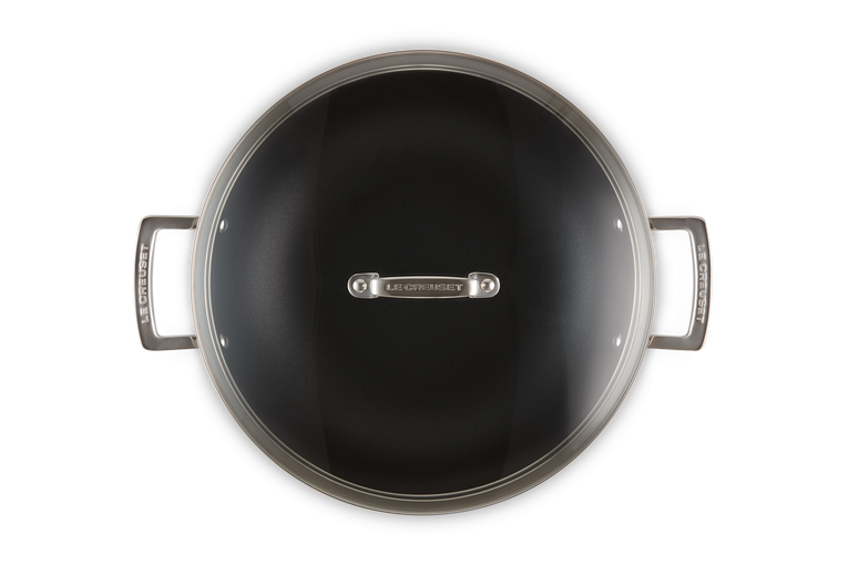Le Creuset Antihaftbeschichteter Wok aus 3-ply Edelstahl Sonderangebot