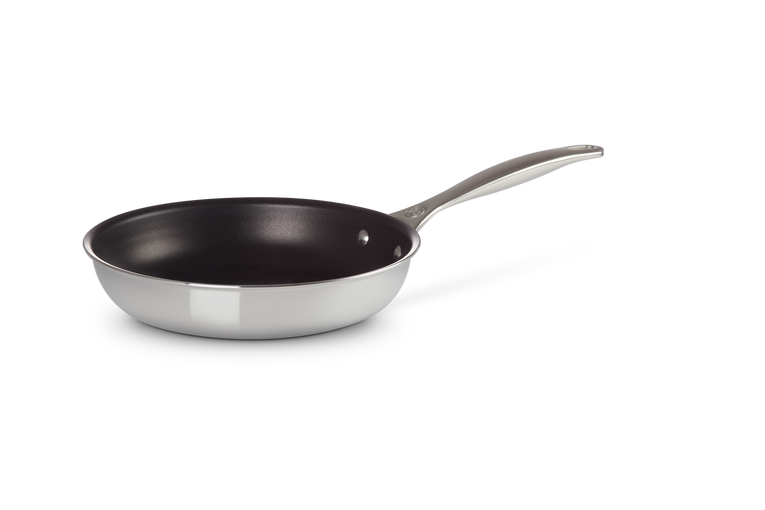 Le Creuset Antihaftbeschichtete Bratpfanne aus 3-ply PLUS Edelstahl Flash Sale