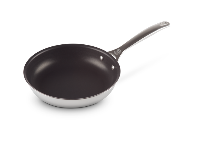 Le Creuset Antihaftbeschichtete Bratpfanne aus 3-ply PLUS Edelstahl Flash Sale