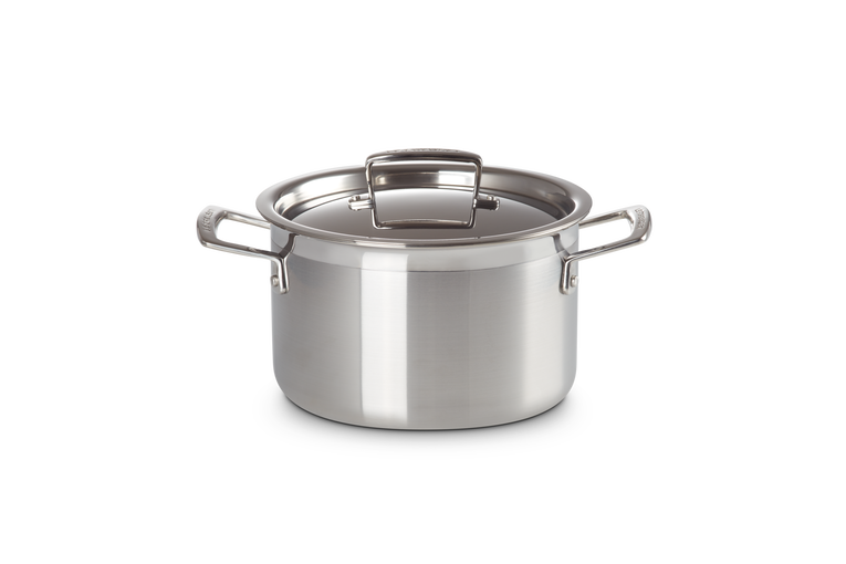 Le Creuset Fleischtopf aus 3-ply Edelstahl
