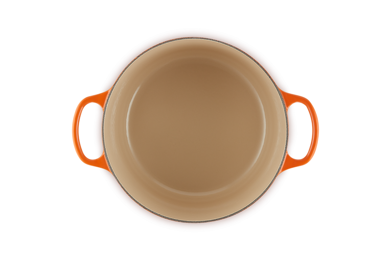 Le Creuset Hoher runder Bräter aus Gusseisen Vatertagsangebot