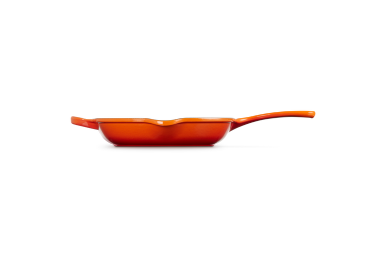 Le Creuset Ovale Grillpfanne aus Gusseisen Große Rabatte