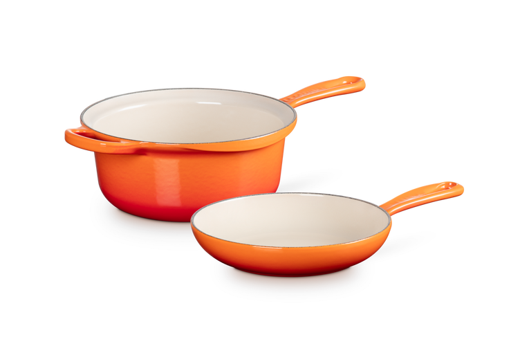 Le Creuset 2-In-1 Marmitout aus Gusseisen