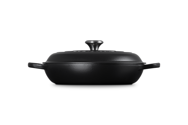 Le Creuset Gourmet-Profitopf mit schwarzer Innenemaille aus Gusseisen Wochenangebot