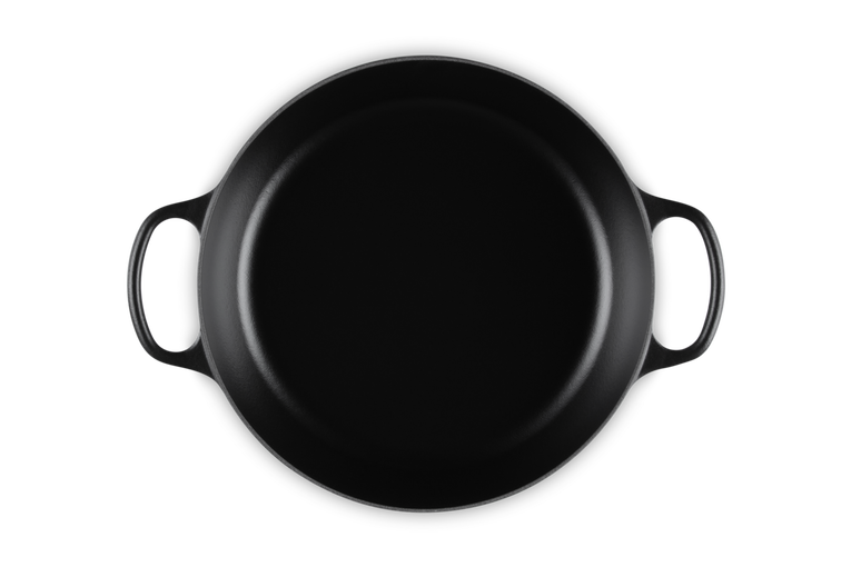 Le Creuset Gourmet-Profitopf mit schwarzer Innenemaille aus Gusseisen Wochenangebot