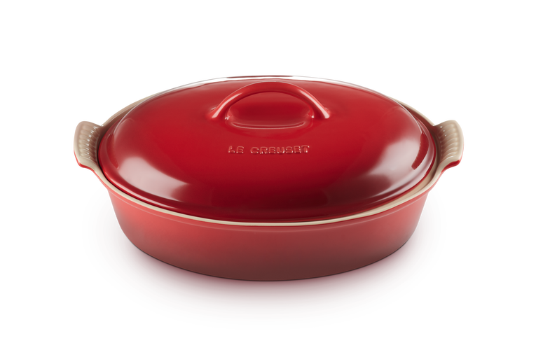 Le Creuset Ovale Auflaufform Tradition mit Deckel aus Steinzeug Bis zu 65% Rabatt
