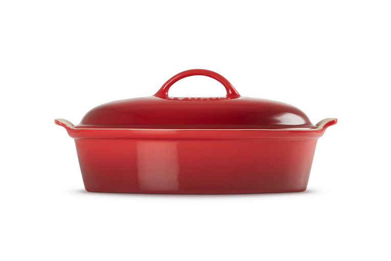 Le Creuset Ovale Auflaufform Tradition mit Deckel aus Steinzeug Bis zu 65% Rabatt