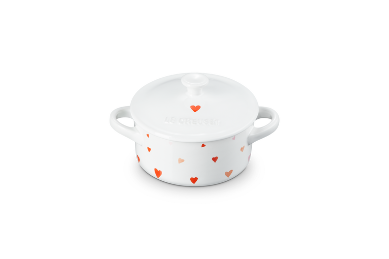 Le Creuset Mini Cocotte Hearts aus Steinzeug Fabrikverkauf