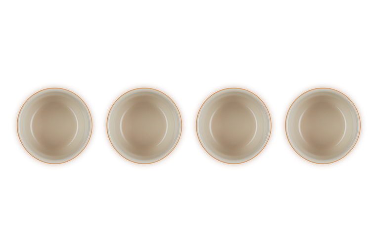 Le Creuset 4-er Set Mini Förmchen aus Steinzeug Fabrikladen
