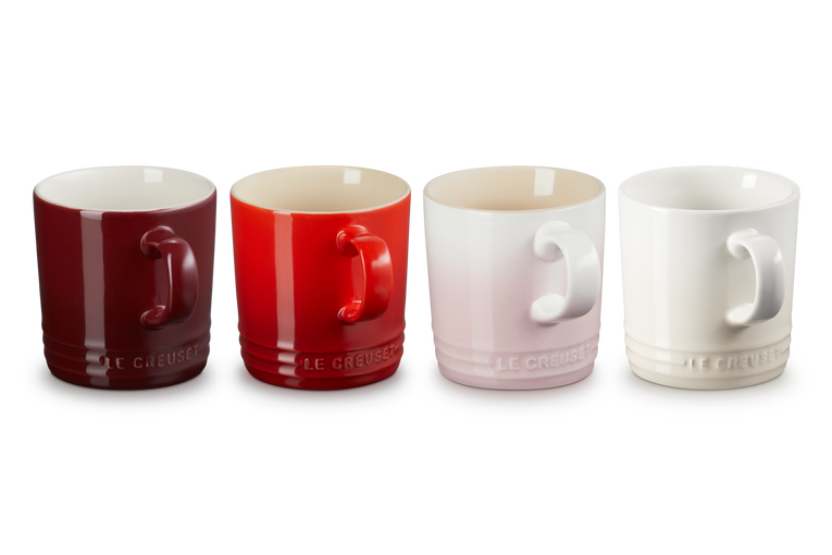 Le Creuset 4er-Set Becher Petits Fours aus Steinzeug Exklusivangebot