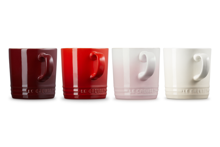 Le Creuset 4er-Set Becher Petits Fours aus Steinzeug Exklusivangebot