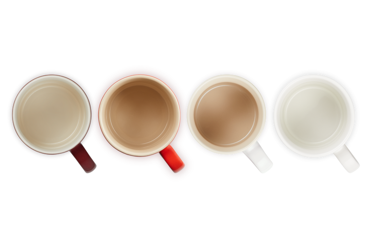 Le Creuset 4er-Set Becher Petits Fours aus Steinzeug Exklusivangebot