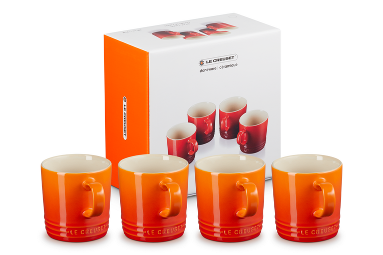 Le Creuset 4er-Set Becher aus Steinzeug Cyber Monday