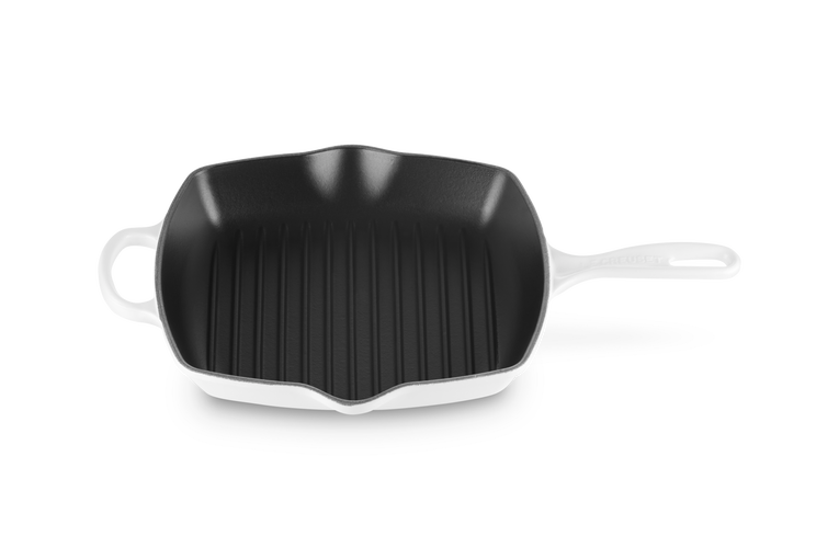 Le Creuset Quadratische Grillpfanne aus Gusseisen Valentinstagsangebot