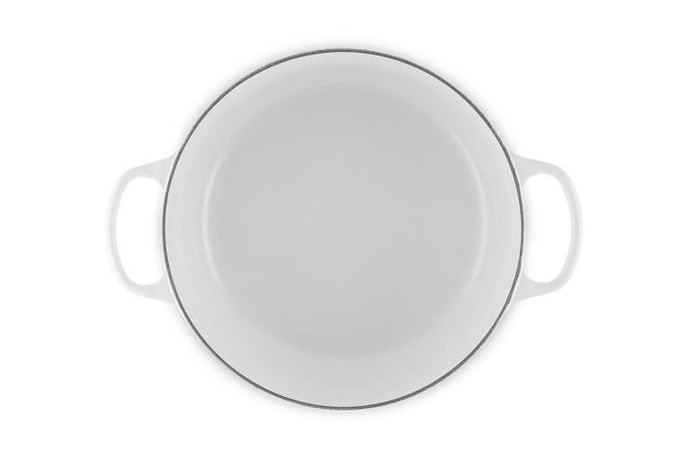Le Creuset Runder Bräter aus Gusseisen Große Rabatte