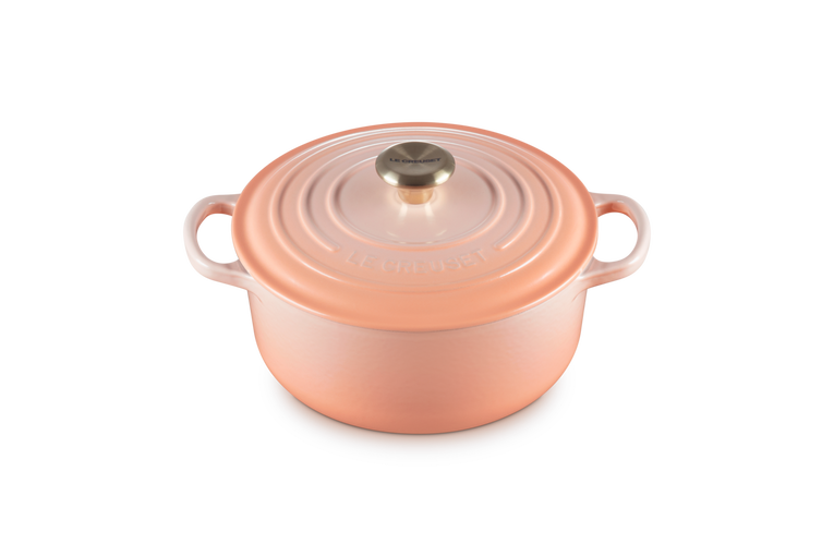 Le Creuset Runder Bräter aus Gusseisen Riesige Ersparnisse
