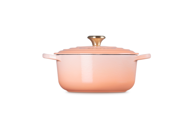 Le Creuset Runder Bräter aus Gusseisen Riesige Ersparnisse