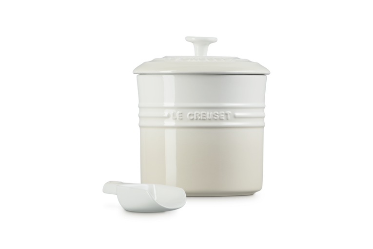 Le Creuset Futter Vorratsdose mit Schäufelchen aus Steinzeug Tiefpreis