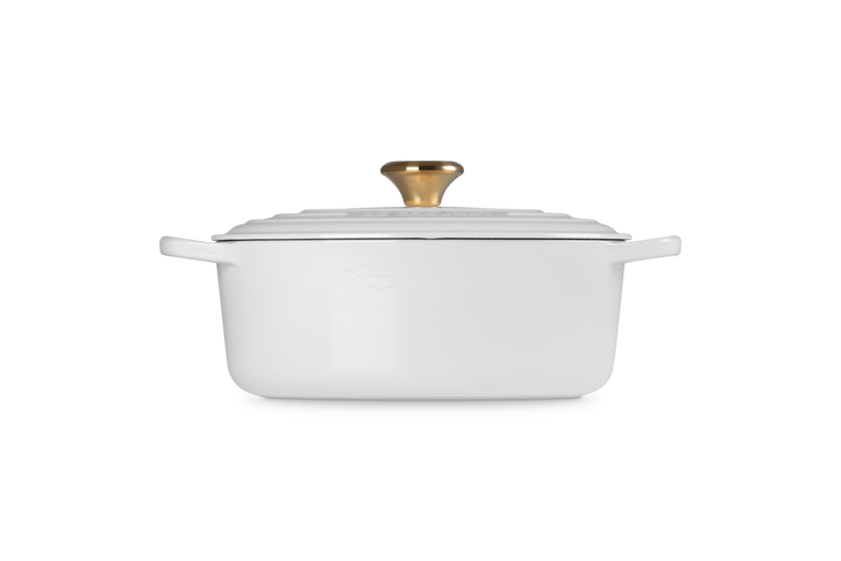Le Creuset Ovaler Bräter aus Gusseisen Vierteljährliche Förderung