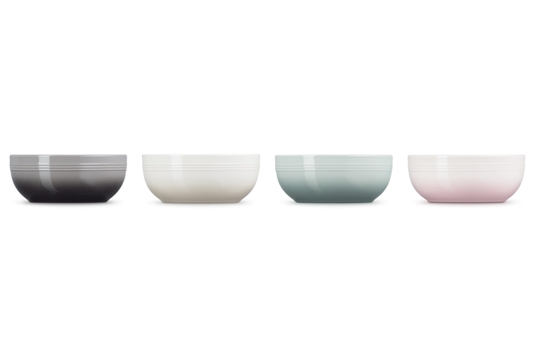 Le Creuset 4er-Set Müslischale Coupe aus Steinzeug Riesige Rabatte
