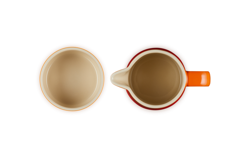 Le Creuset Milch und Zucker Set Signature aus Steinzeug Fabrik Onlineshop