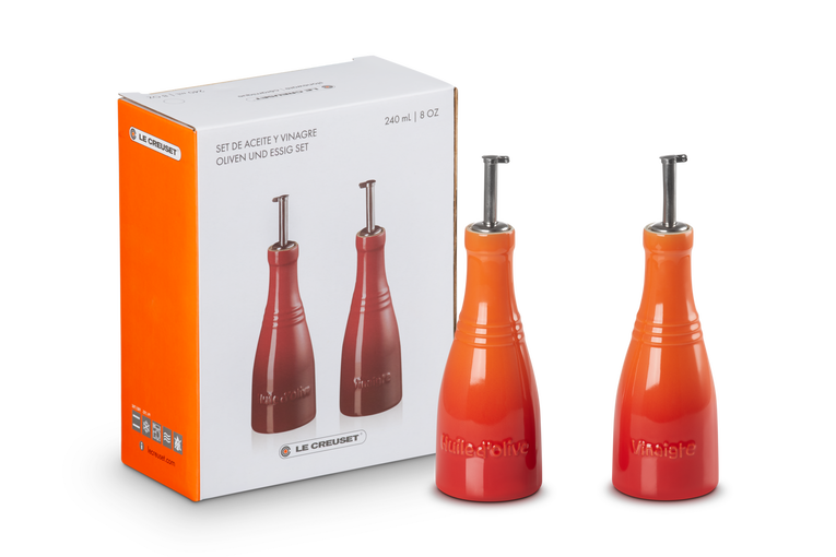 Le Creuset Öl und Essig Set Klassik aus Steinzeug Sonderangebot