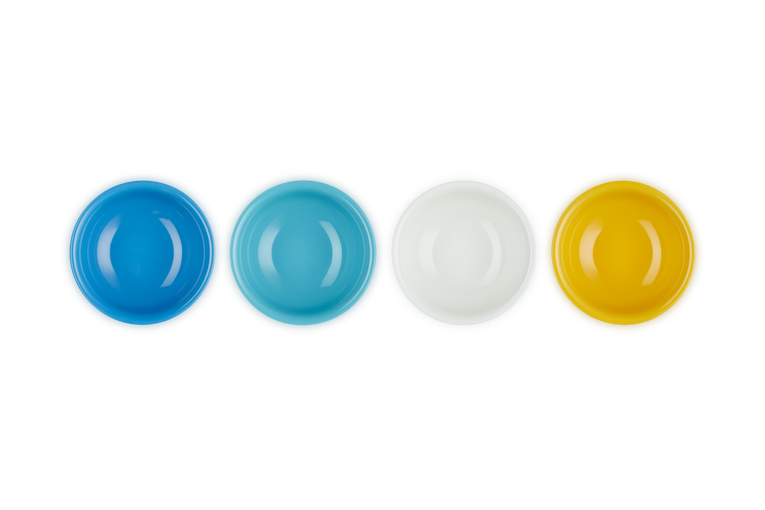 Le Creuset Mini-Schälchen 4er-Set, Riviera Jubiläumsangebot