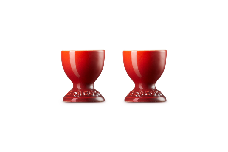 Le Creuset 2er-Set Eierbecher aus Steinzeug Große Rabatte