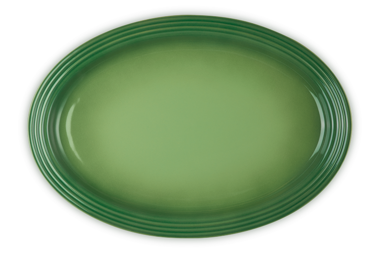 Le Creuset Große ovale Servierplatte aus Steinzeug 2025