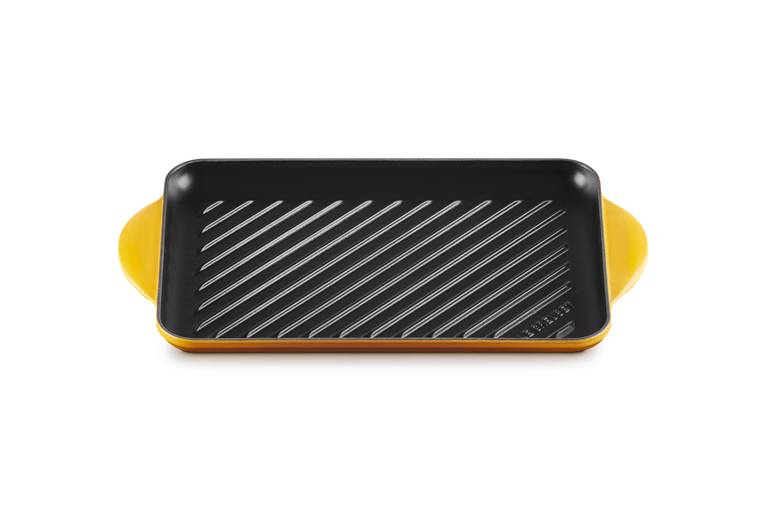 Le Creuset Rechteckige Grillplatte aus Gusseisen Online