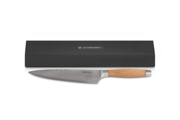 Le Creuset Kochmesser mit Olivenholzgriff Limitierter Zeitrabatt